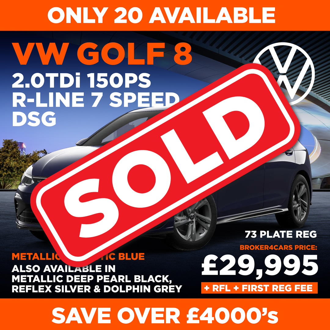 VW Golf 2.oTDi 150PS R-Line 7 Speed DSG. Sold
